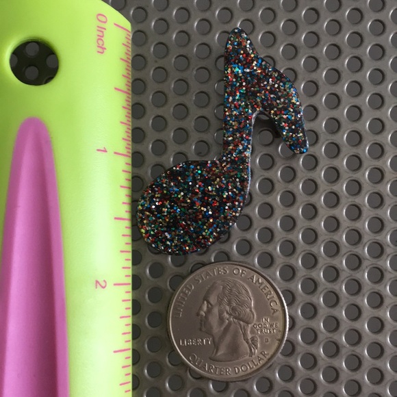 🖤Music note Vtg brooch - Picture 7 of 7